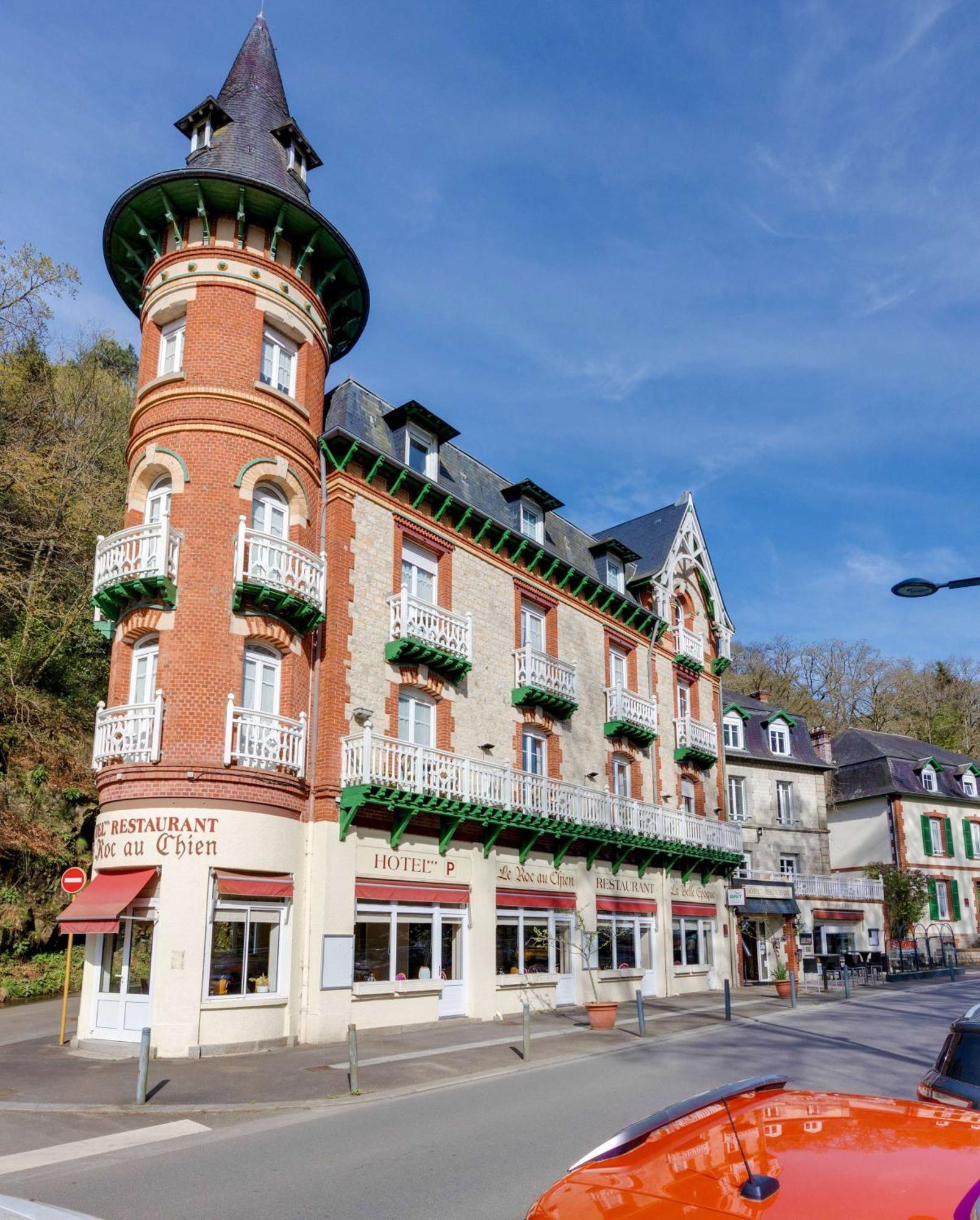 Brit Hotel & Spa Le Roc Au Chien Bagnoles de l'Orne Normandie Exteriör bild