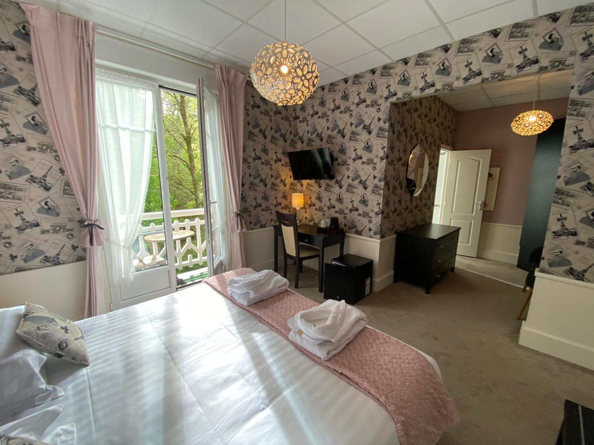 Brit Hotel & Spa Le Roc Au Chien Bagnoles de l'Orne Normandie Exteriör bild